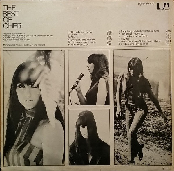 Cher : The Best Of Cher (LP,Compilation,Stereo)