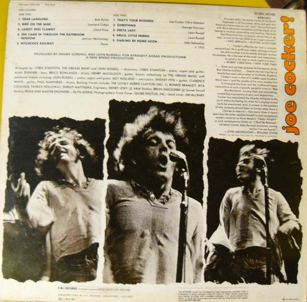 Joe Cocker : Joe Cocker! (LP, Album)