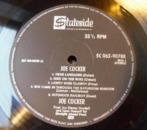 Joe Cocker : Joe Cocker! (LP, Album)