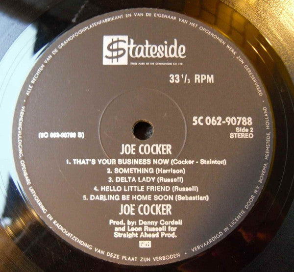 Joe Cocker : Joe Cocker! (LP, Album)
