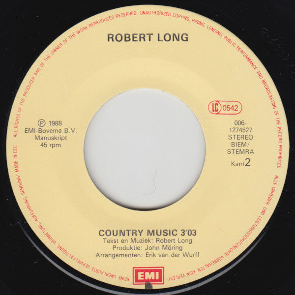 Robert Long : Ai Lof Joe So (7",45 RPM,Single)