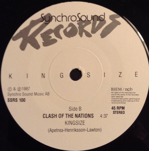 Kingsize (14) : Mr O. (7",45 RPM)