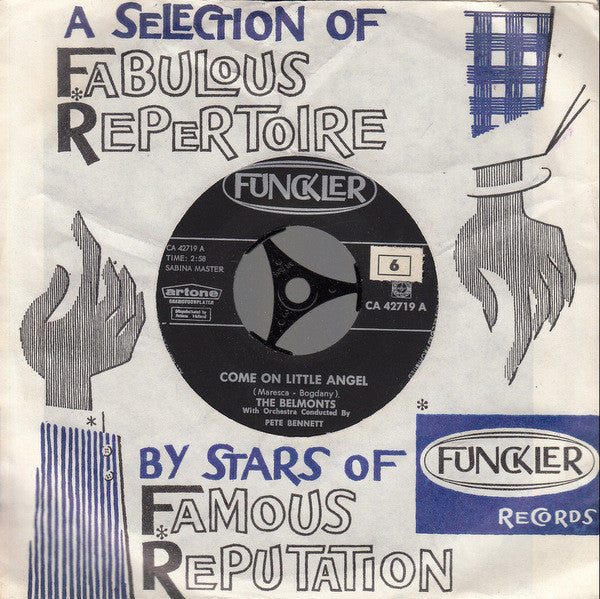 Belmonts, The : Come On Little Angel (7",45 RPM,Single)