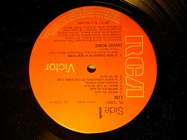 David Bowie : Low (LP,Album,Reissue)