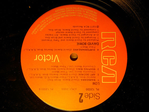 David Bowie : Low (LP,Album,Reissue)