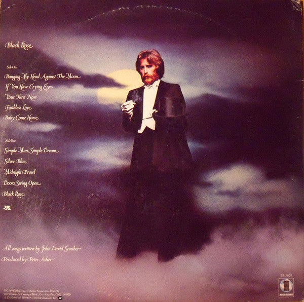 John David Souther : Black Rose (LP,Album)