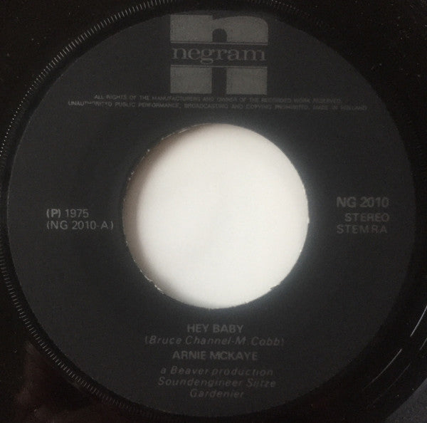 Arnie McKay : Raining In My Heart (7", Single)