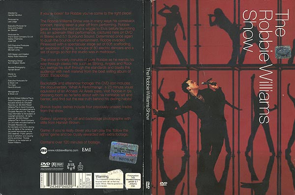 Robbie Williams : The Robbie Williams Show (DVD-Video,PAL)