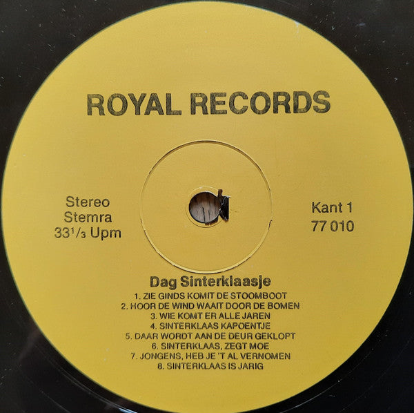 Unknown Artist : Dag Sinterklaasje (LP, Album)