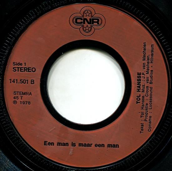 Tol Hansse : Hoofdpijn, Rheumatiek (7",45 RPM,Single,Stereo)