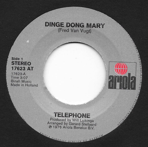 Telephone (3) : Dinge Dong Mary (7",Single)