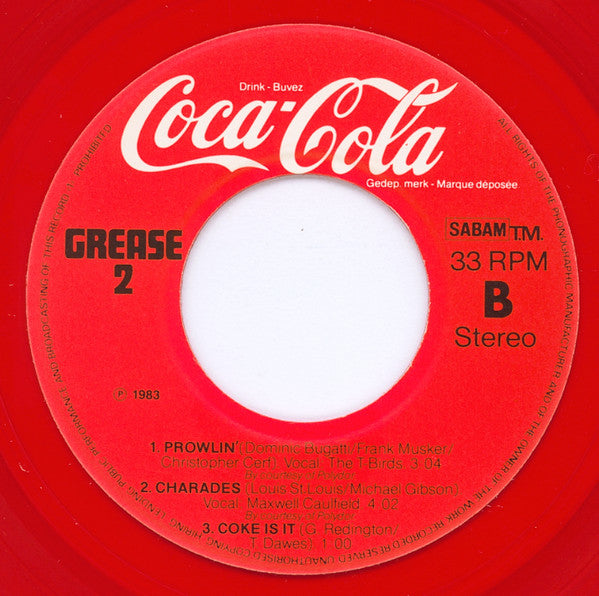 Various : Grease 2 (7",33 ⅓ RPM,EP,Compilation,Sampler)