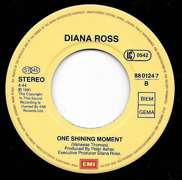 Diana Ross : Battlefield (7",45 RPM,Single)