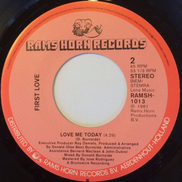First Love : Don't Say Goodnight (7",45 RPM,Single)