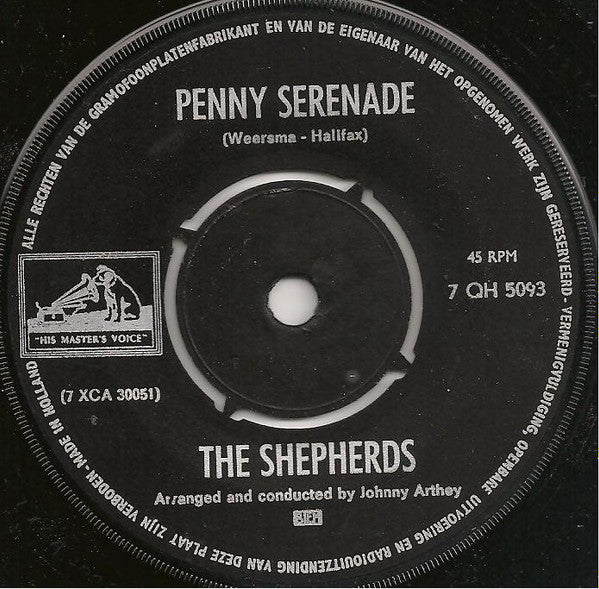 Shepherds, The : Morning Town Ride / Penny Serenade (7",45 RPM,Single,Stereo)