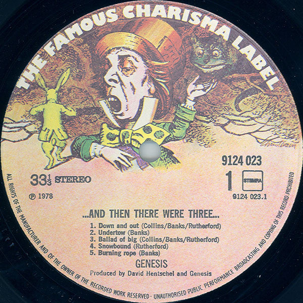 Genesis : ... And Then There Were Three (LP,Album,Reissue)