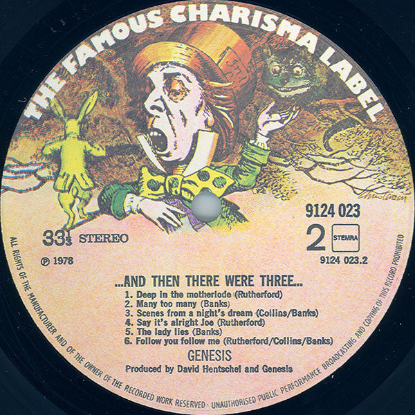 Genesis : ... And Then There Were Three (LP,Album,Reissue)