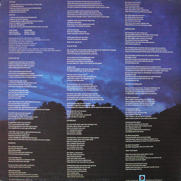 Genesis : ... And Then There Were Three (LP,Album,Reissue)