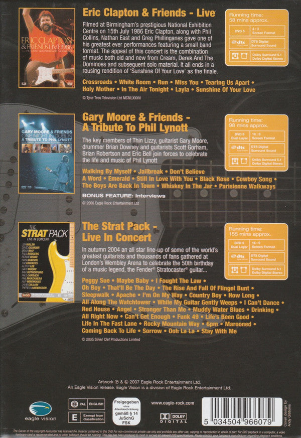 Various : Guitar Heroes (DVD-Video,Multichannel,PAL)