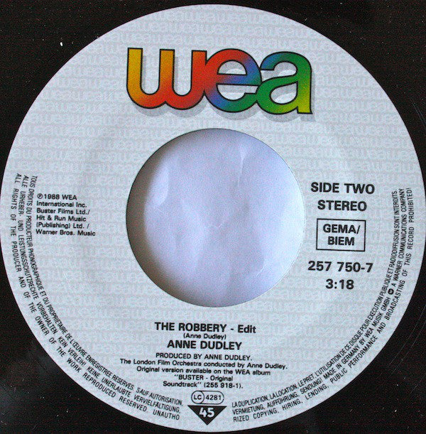 Phil Collins : Two Hearts (7",Single,45 RPM)