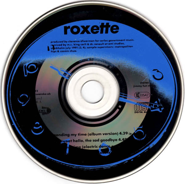 Roxette : Spending My Time (Maxi-Single)