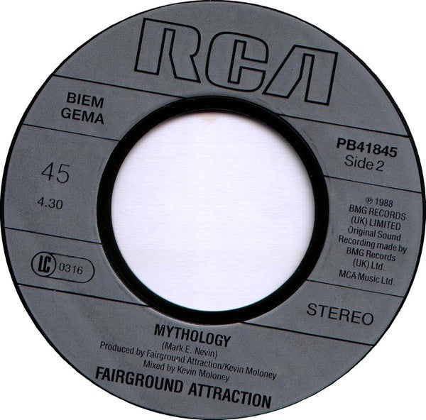 Fairground Attraction : Perfect (7",45 RPM,Single)