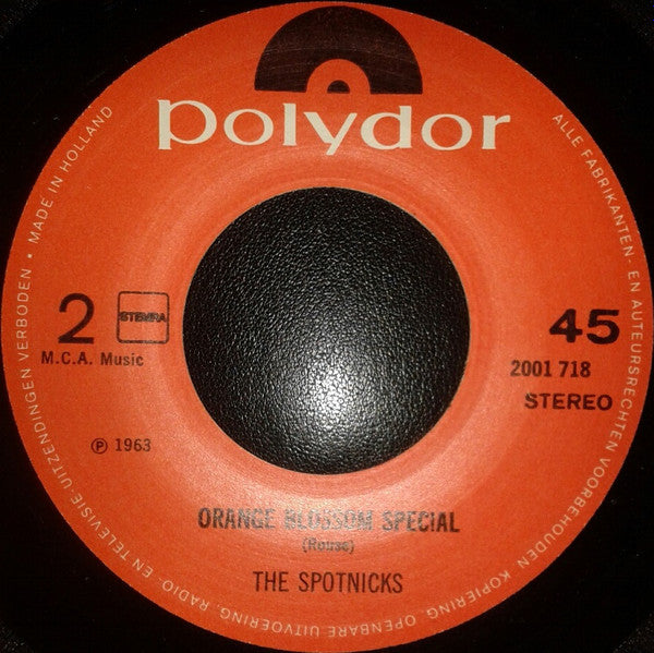 Spotnicks, The : Amapola / Orange Blossom Special (7",45 RPM,Single,Reissue,Stereo)
