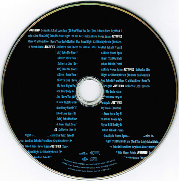 Justin Timberlake : Justified (Album,Stereo)