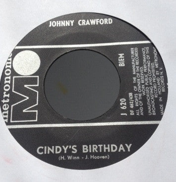 Johnny Crawford : Patti Ann / Cindy's Birthday (7",45 RPM)
