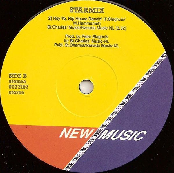 Various : House Mix / Hey Yo, Hip House Dancin' (7",Stereo)