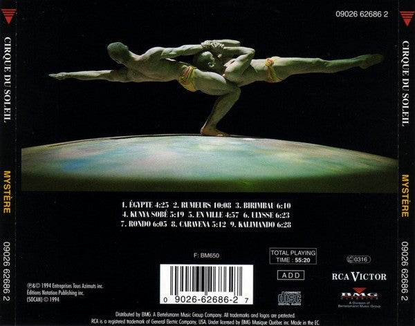 Cirque Du Soleil : Mystère (Album)