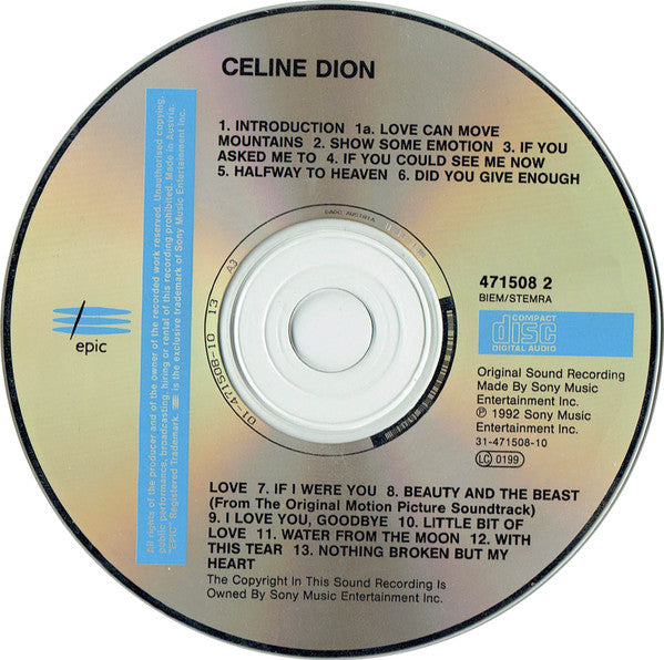 Céline Dion : Celine Dion ()