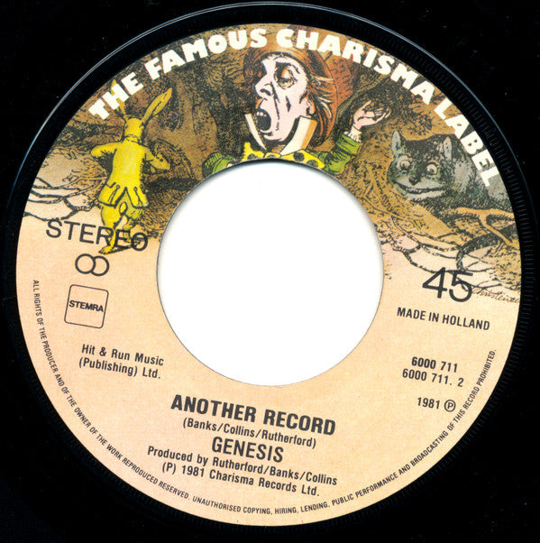 Genesis : Abacab (7",45 RPM,Single,Stereo)