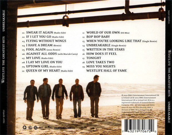 Westlife : Unbreakable - The Greatest Hits Vol. 1 (Compilation,Enhanced)
