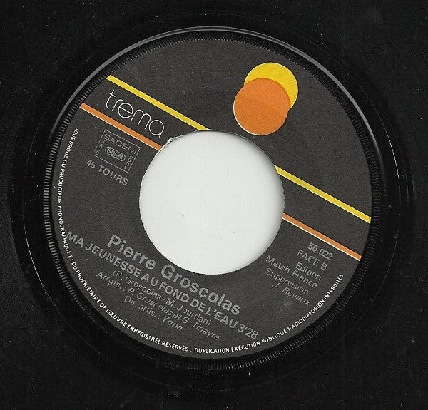 Pierre Groscolas : Élise (7",45 RPM,Single)
