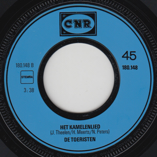 De Toeristen : De Zon Schijnt Voor Iedereen (In Honolulu) (7",45 RPM,Single)
