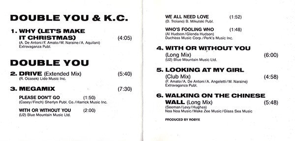 Double You : Why (Let's Make It Christmas) / Megamix (Single)