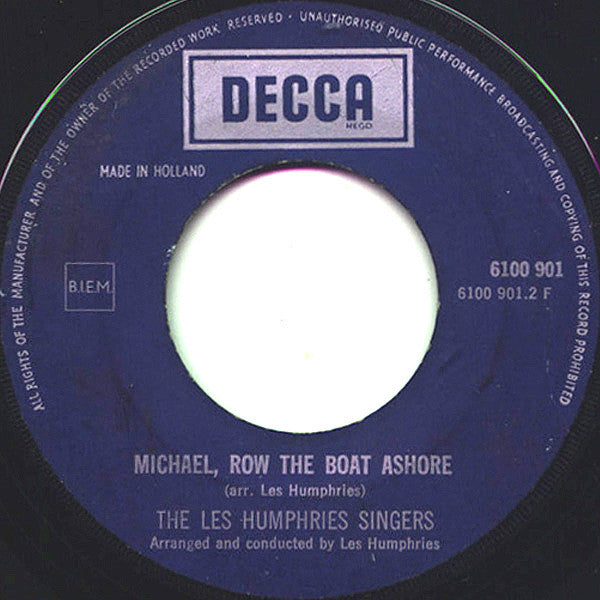 Les Humphries Singers : To My Father's House (7",45 RPM,Single,Mono)