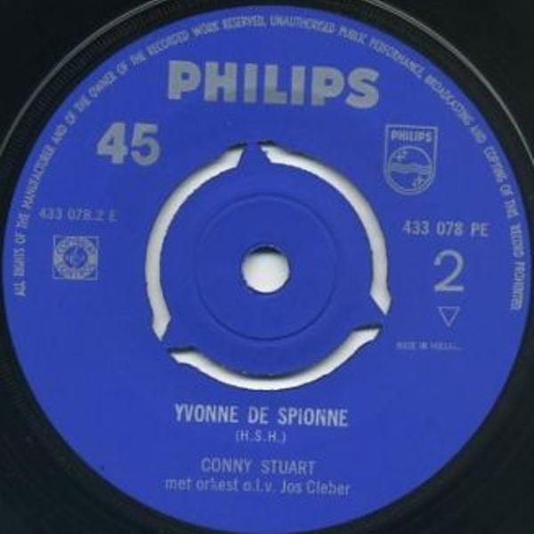 Conny Stuart : Hoezenpoes (7",45 RPM,EP,Mono)