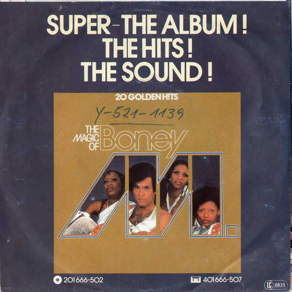 Boney M. : I See A Boat On The River / My Friend Jack (7",45 RPM,Single,Stereo)
