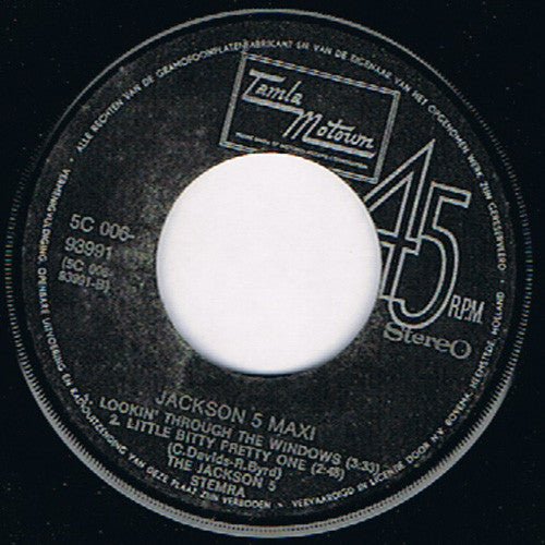 Michael Jackson / Jackson 5, The : Jackson 5 Maxi (7",45 RPM,Maxi-Single,Stereo)
