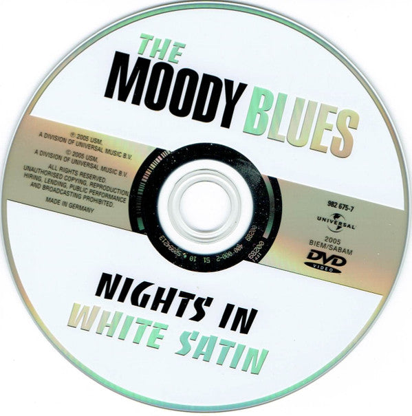 Moody Blues, The : Nights In White Satin (DVD-Video,PAL,Compilation)