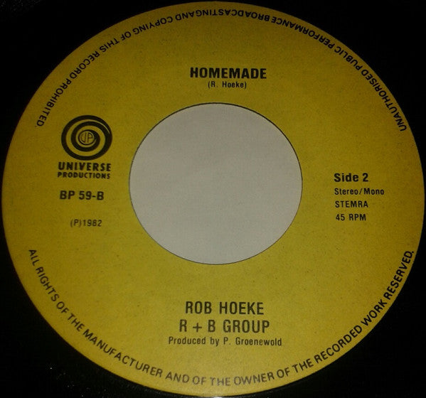 Rob Hoeke Rhythm & Blues Group, The : Margio (7",45 RPM)