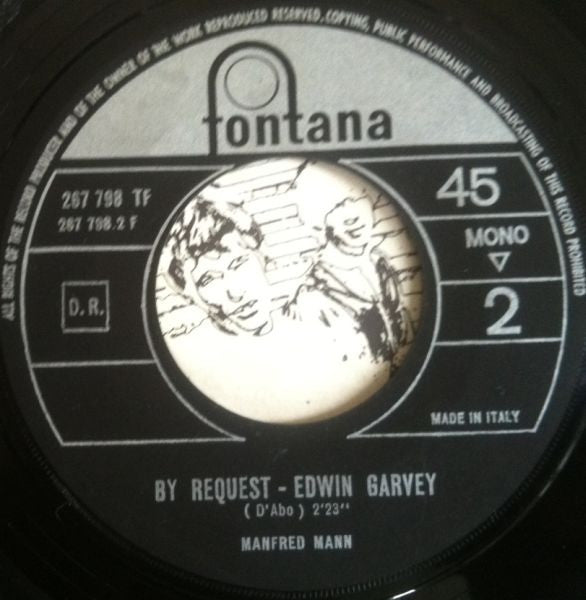 Manfred Mann : Mighty Quinn (7",45 RPM,Single,Mono)