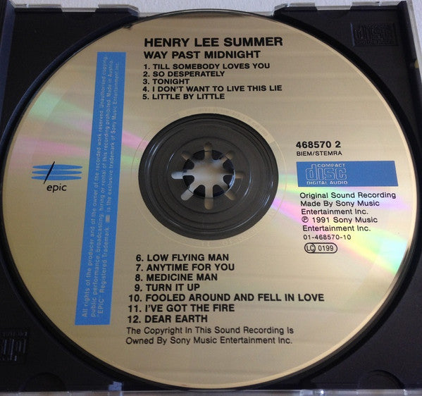 Henry Lee Summer : Way Past Midnight (Album)