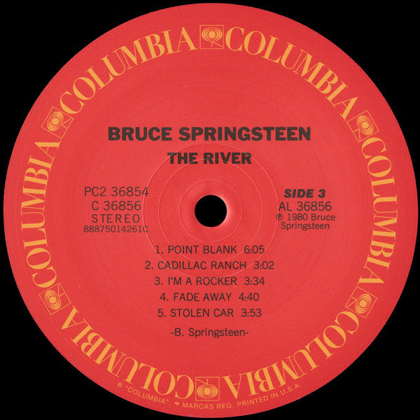 Bruce Springsteen : The River (LP,Album,Reissue,Remastered)