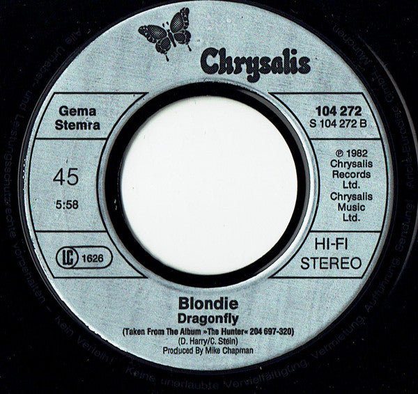 Blondie : Island Of Lost Souls (7",45 RPM,Single,Stereo)