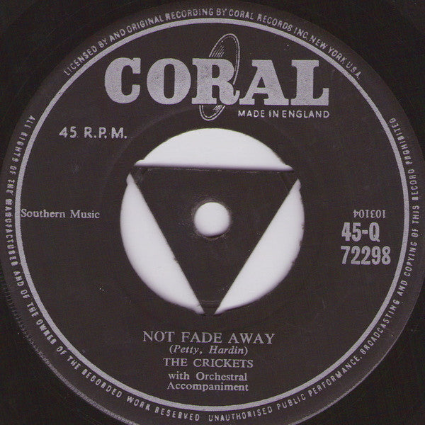 Crickets (2), The : Oh, Boy (7",45 RPM,Single)