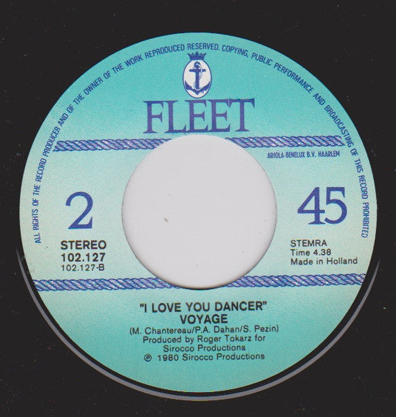 Voyage : I Don't Want To Fall In Love Again (7",45 RPM,Single)