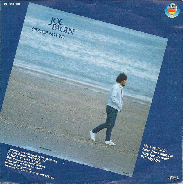 Joe Fagin : Why Don't We Spend The Night / Cry For No One (7",45 RPM,Single,Reissue)